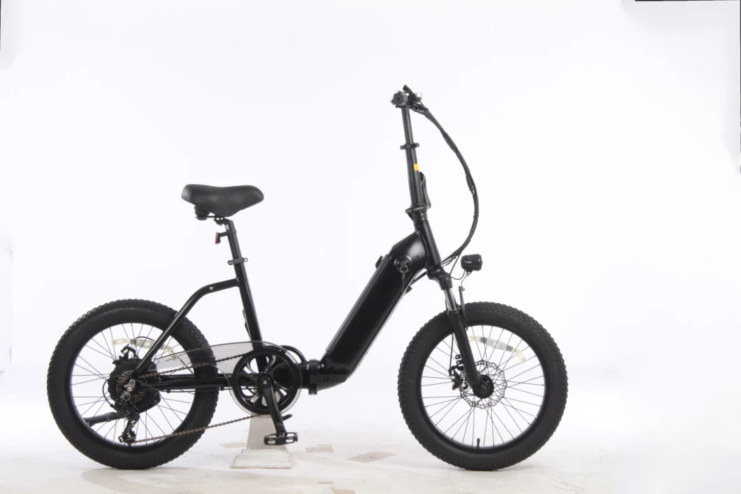 Factory Selling China Supplier 20inch*3.0 500W 48V 12.8ah Full Suspension Fat Tire Mini E Bicycle for Adults