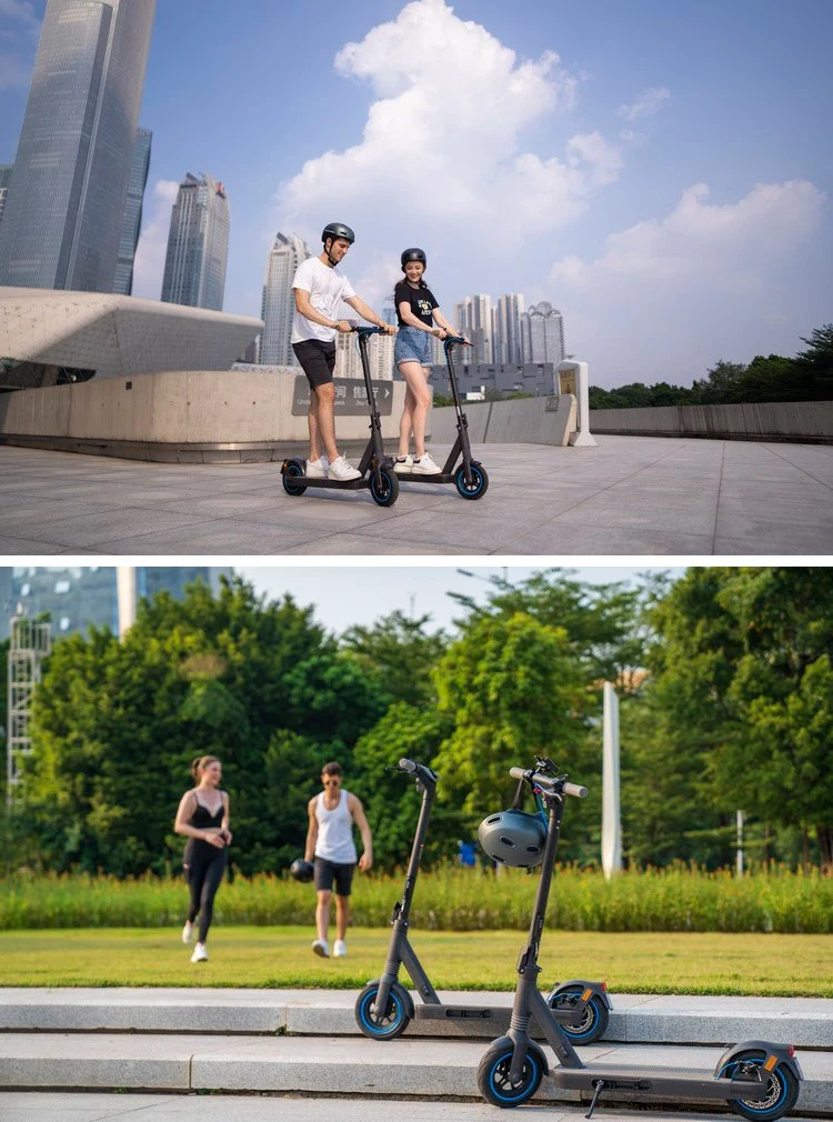 Black 2 Wheels 25 km/h 36V Aluminum Alloy Electric scooters