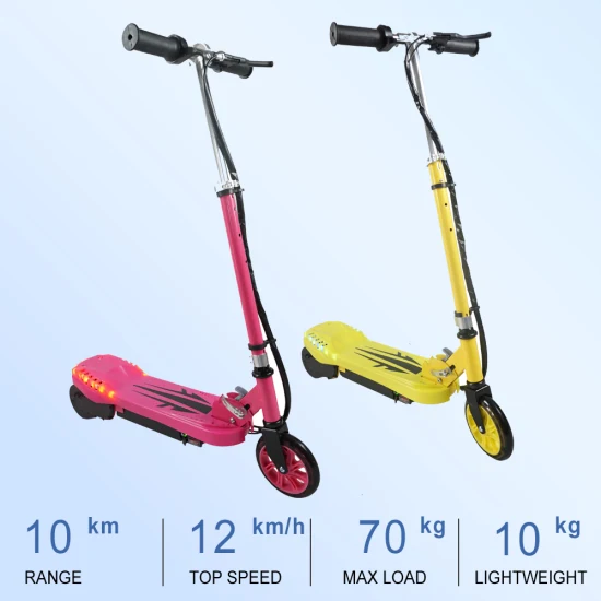 Китай заводская дешевая цена E-Scooter светодиодная подсветка двухколесный электрический скутер для детей